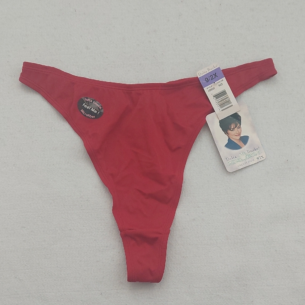 DELTA BURKE Red Women's Panties NWT